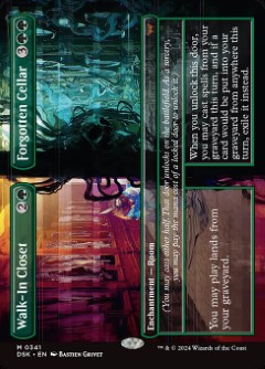 Walk-In Closet * Forgotten Cellar Duskmourn- House of Horror Alternate Art